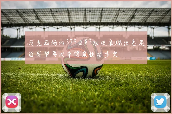 马克西场均375分83助攻表现出色是否有望再次夺得最快进步奖